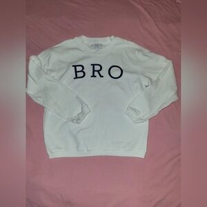 SweetHoney White Sweatshirt with Black Lettering